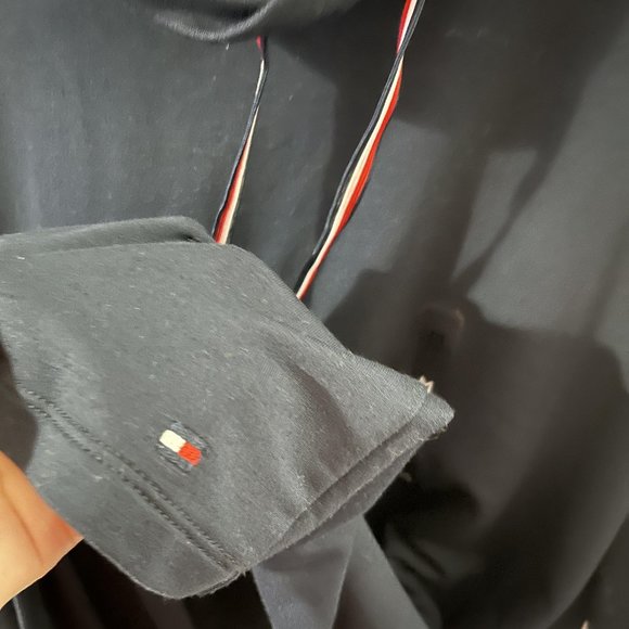 Tommy Hilfiger Navy Logo Hoodie Dress - Picture 3 of 8